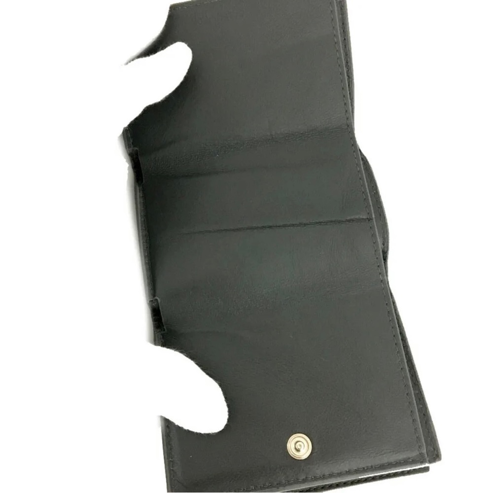 BALENCIAGA Everyday Mini Papier Leather Trifold Wallet - Picture 7 of 8